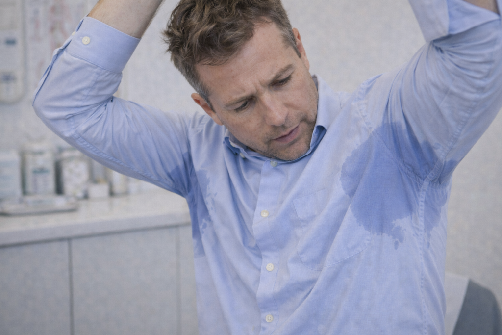 hyperhidrosis condition underarms sweating